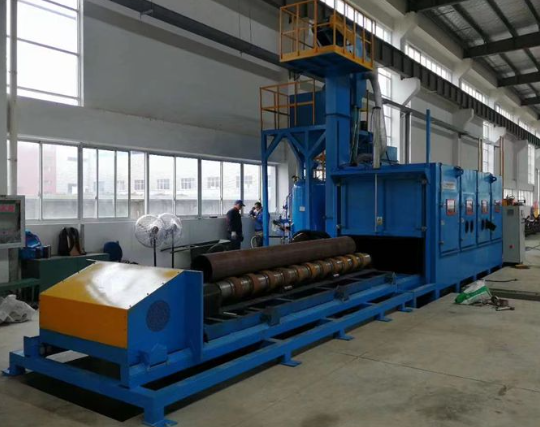 吉林喷砂机在管道除锈中的现场施工应用